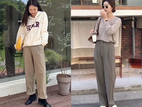 Nếu diện quần ống suông nên mix ngay với những kiểu áo này, đã sang chảnh còn hack dáng siêu đỉnh