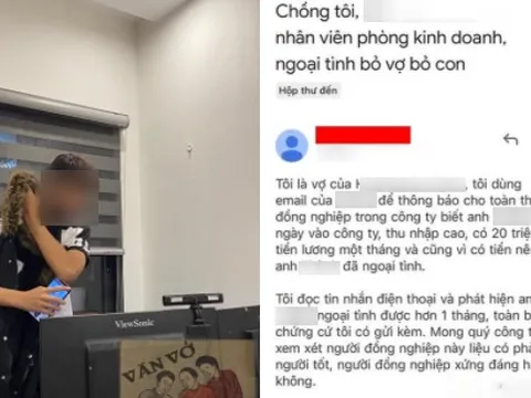 Phát hiện chồng ngoại tình, vợ âm thầm theo dõi rồi gửi mail tới công ty khiến anh tự động quay về