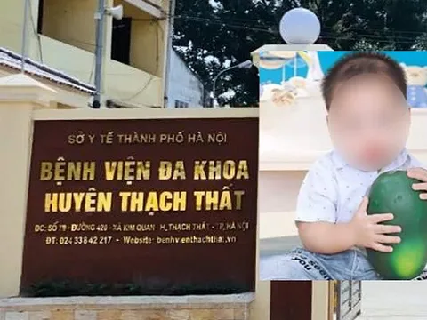 Vụ trẻ 15 tháng tuổi tử vong ở BVĐK Thạch Thất: Gia đình tố bác sĩ tiêm thuốc ngoài phác đồ