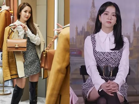 Cuộc đụng độ giữa Park Min Young và Jisoo Blackpink: Cùng set đồ 37 triệu nhưng ai mix cao tay hơn?