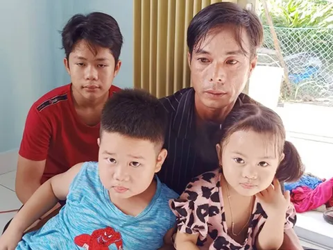 Xót xa 3 đứa trẻ Bạc Liêu đói nghèo, bơ vơ như chim vỡ tổ khi mẹ mất, cha đổ bệnh