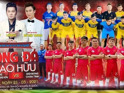 Giao lưu bóng đá kết nối đam mê Hoa Lan Đồng Nai VTV FC & Chân Tình FC