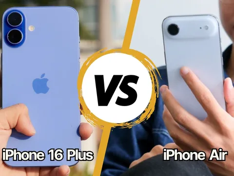 iPhone 16 Plus giá bao nhiêu tại CellphoneS? Nên lên đời iPhone Air không?