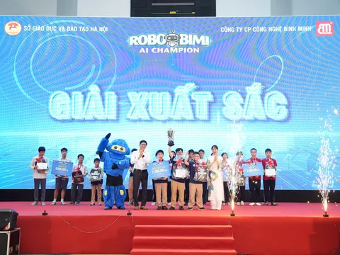 Học sinh Hà Nội hào hứng với Chương trình “ROBOBIMI AI CHAMPION”