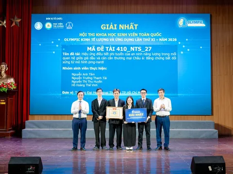 Hội thi “Olympic Kinh tế lượng và Ứng dụng” lần thứ XI - Sân chơi nghiên cứu lớn nhất của sinh viên kinh tế