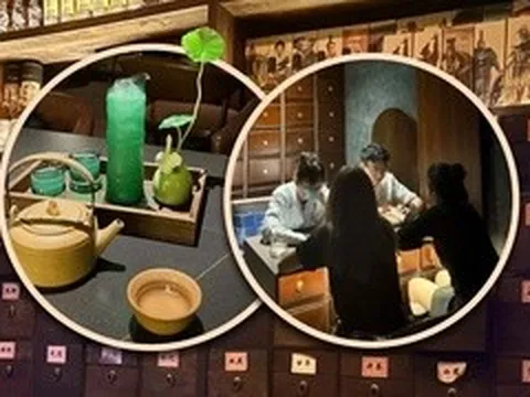 Giới trẻ đổ xô đến các quán bar Đông y, uống cocktail theo kết quả bắt mạch