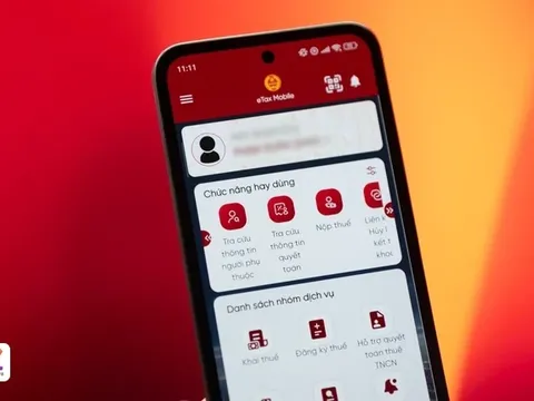 Cách tạo tờ khai quyết toán thuế trên eTax Mobile