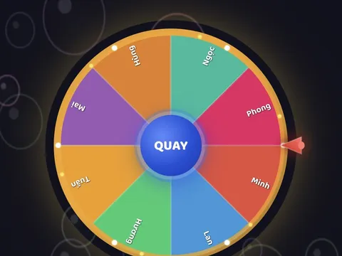 Tự Tạo Vòng Quay May Mắn Online Tại Vongquaymayman.info