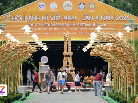 Khách Tây 'không ngờ bánh ngon đến thế' tại Lễ hội Bánh mì ở TP.HCM