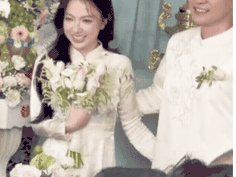 Xuân Nghi và chồng Việt kiều tổ chức lễ cưới sáng nay: Cô dâu cười tươi rói nhận sính lễ vàng!