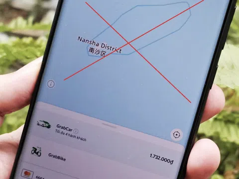 Phạt Grab 60 triệu đồng vì bản đồ vi phạm chủ quyền biển đảo Việt Nam
