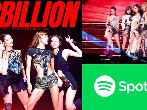 BLACKPINK - nhóm nhạc nữ đầu tiên của năm 2023 vượt 2 tỷ lượt stream trên Spotify