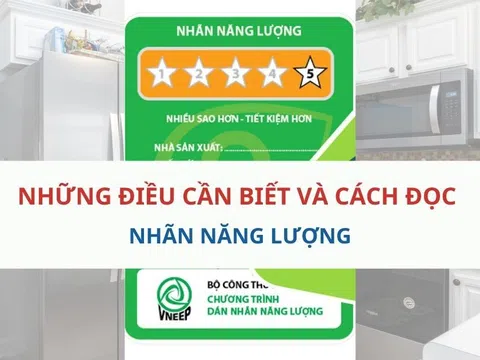 Nhãn năng lượng là gì? Những điều cần biết và cách đọc thông số