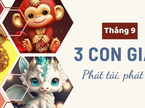 Tháng 9, 3 con giáp "lội ngược dòng" tiền bạc dồi dào, công việc được như ý