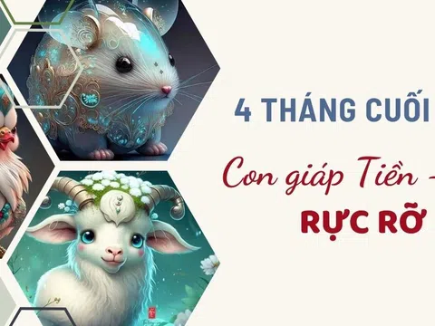 4 tháng cuối năm 2024: 3 con giáp tiền vào như nước lũ, lộc rơi trời cho