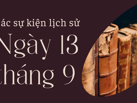 Ngày 13/9 là ngày gì? Các sự kiện diễn ra vào ngày 13/9