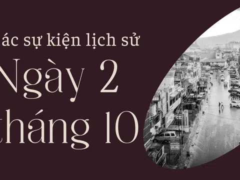 Ngày 2/10 là ngày gì? Các sự kiện diễn ra vào ngày 2/10