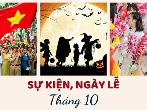 Tháng 10 có ngày lễ gì? Những ngày kỷ niệm, sự kiện đặc biệt tháng 10