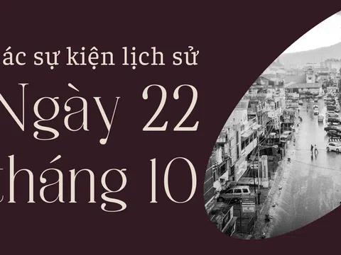 Ngày 22/10 là ngày gì? Các sự kiện diễn ra vào ngày 22/10