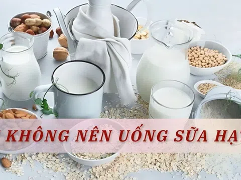 Sữa hạt ngon, bổ dưỡng nhưng 6 nhóm người này không nên uống