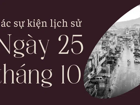 Ngày 25/10 là ngày gì? Các sự kiện diễn ra vào ngày 25/10