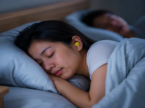 Vì sao không nên đeo nút tai khi ngủ mỗi đêm?