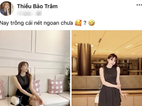 Bị mỉa mai là 'gái ngoan', Thiều Bảo Trâm đáp trả cực căng