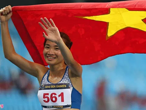 Nguyễn Thị Oanh nhận thưởng SEA Games nhiều nhất đoàn Việt Nam