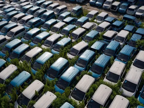 Những nghĩa địa xe ô tô điện tại Trung Quốc
