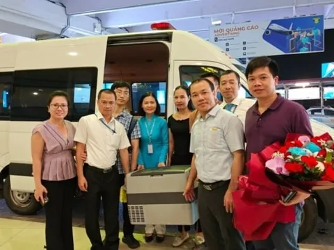 Chuyến bay đặc biệt chuyển lá gan người hiến tạng từ Nghệ An đến Hà Nội