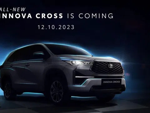 Toyota Innova Cross sẽ ra mắt thị trường Việt Nam vào ngày 12/10