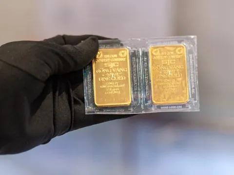 Giá vàng miếng dần trở lại mốc 90 triệu đồng/lượng