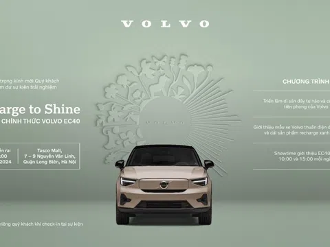 Volvo Cars hé lộ mẫu xe thuần điện đầu tiên tại Việt Nam