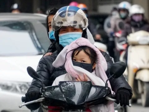 Miền Bắc rét diện rộng, Hà Nội đêm và sáng sớm có mưa