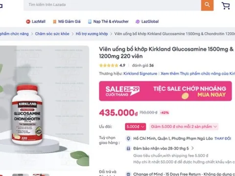 Loạt thực phẩm chức năng chưa cấp phép bị Bộ Y tế yêu cầu gỡ bỏ trên Shopee, Lazada