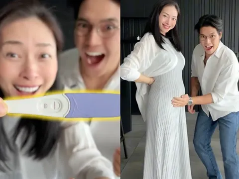 May mắn của Ngô Thanh Vân khi mang thai con đầu lòng ở tuổi 46