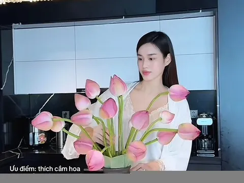 Hoa hậu Đỗ Thị Hà vướng tin đồn sắp lên xe hoa vì một hành động