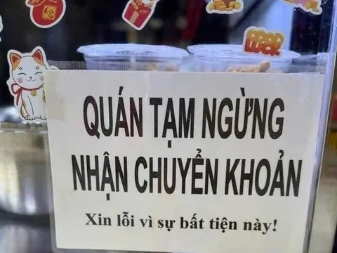 Vì sao nhiều hàng quán đột ngột không nhận chuyển khoản?