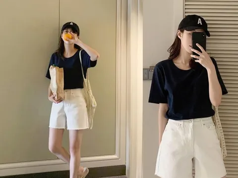 Quần short hè 2025: Tips phối đồ "không lỗi mốt"