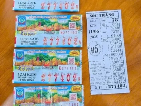 Vợ mua vé số của chồng, trúng luôn 4 tỷ