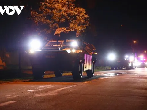 Cận cảnh dàn khí tài hùng hậu tập kết về Hà Nội, sẵn sàng cho sự kiện A80