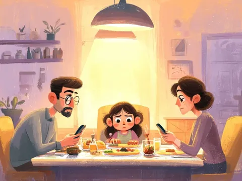9 điều cha mẹ “nghiện điện thoại” thường làm mà không nhận ra trông tệ đến mức nào