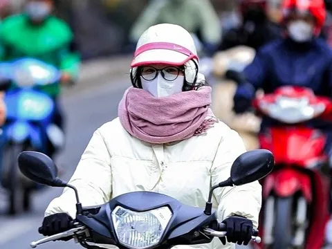 Gió mùa Đông Bắc tràn về miền Bắc