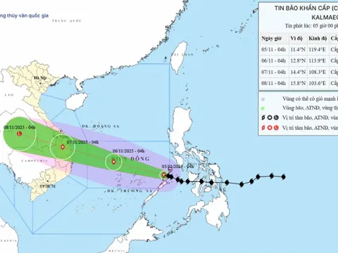 Bão số 13 Kalmaegi giật cấp 16 đổ bộ, 1 tỉnh huy động ô tô, xe thiết giáp khẩn cấp ứng phó