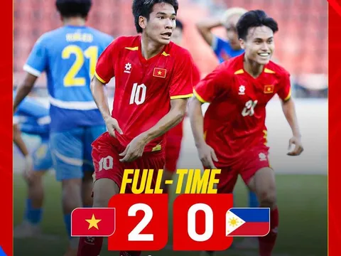 U22 Việt Nam xuất sắc đánh bại Philippines vào chung kết