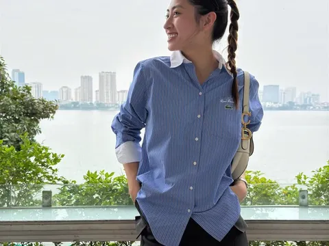 Thời trang đời thường của Lương Thùy Linh