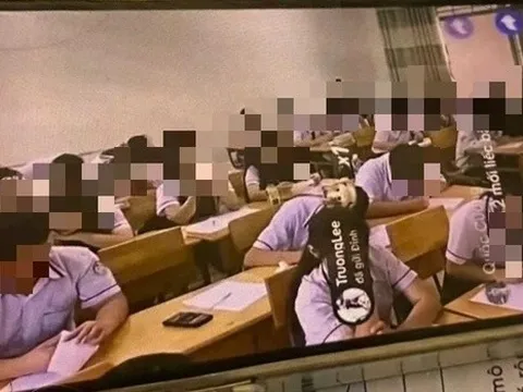 Danh tính nữ giáo viên ở Đồng Nai bật livestream cảnh học sinh làm bài thi trong lớp