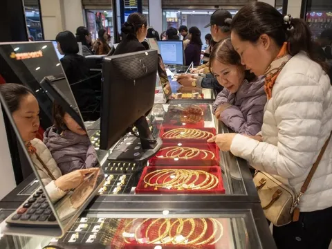 Giá vàng trong nước rớt mạnh, người mua lỗ nặng sau nửa tháng