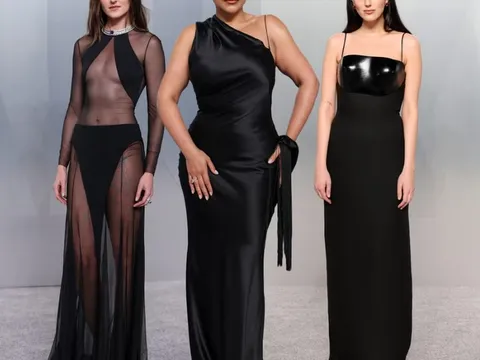 Trào lưu tối giản của Carolyn Bessette Kennedy phủ sóng thảm đỏ Oscar