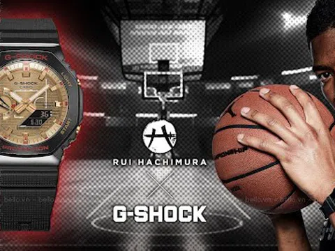 G-Shock ra mắt chính thức GBM-2100RH-1A hợp tác giới hạn cùng Rui Hachimura tại Bello Hà Nội và TP.HCM